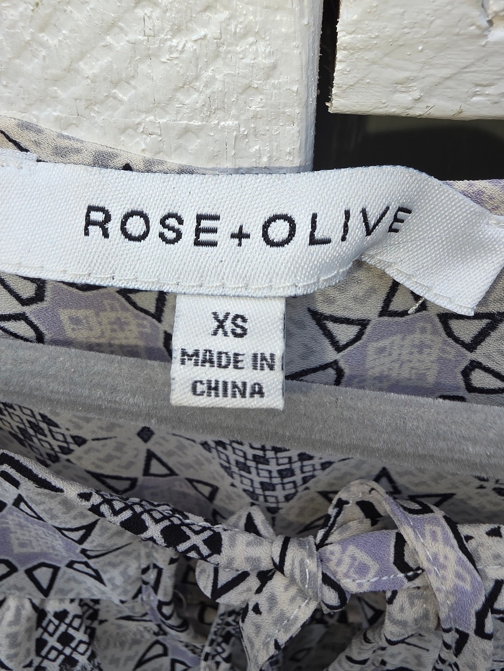 Rose & Olive Printed Camisole Ruffle Hem Sleeveless #TK43 - Picture 4 of 9